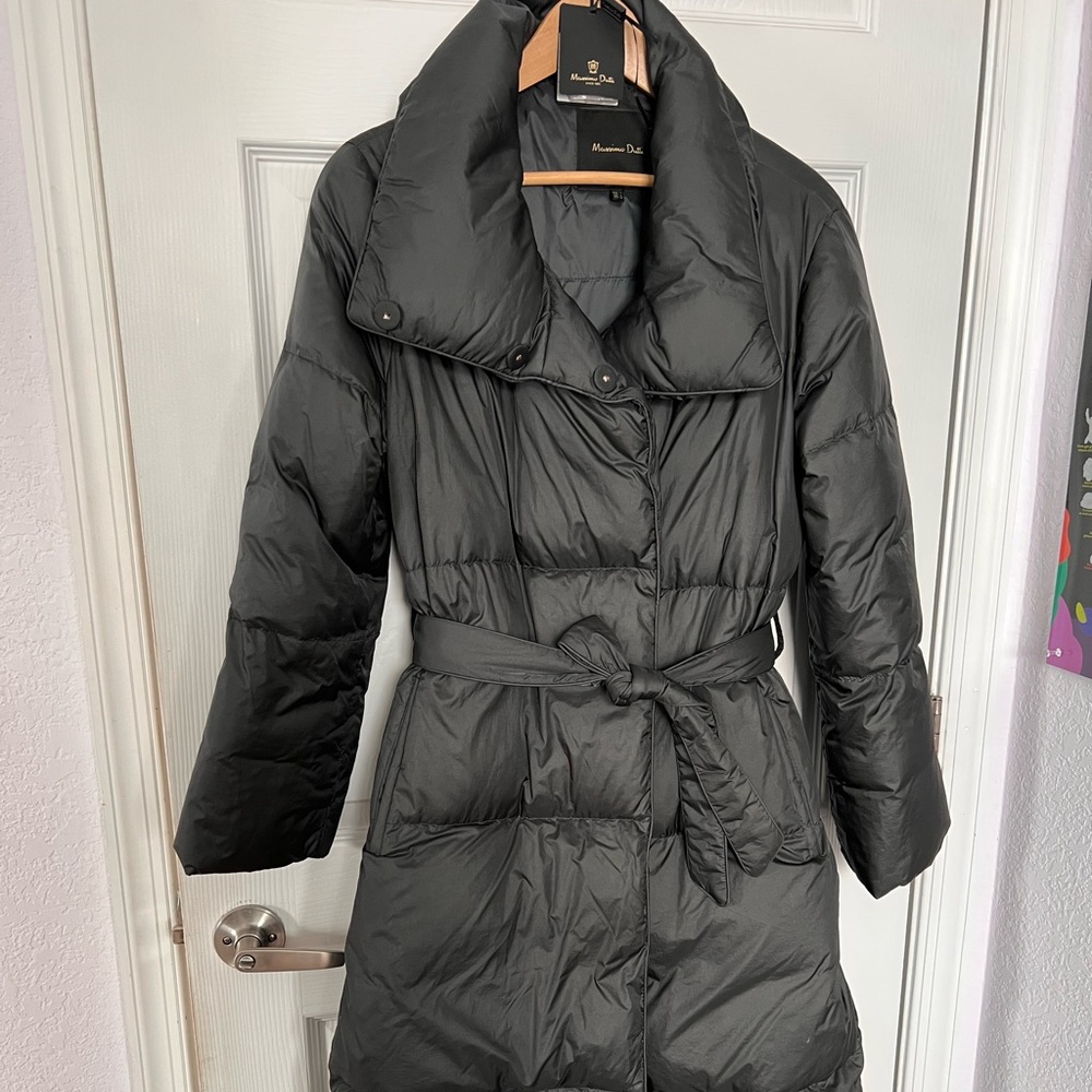 Massimo Dutti puffer down coat